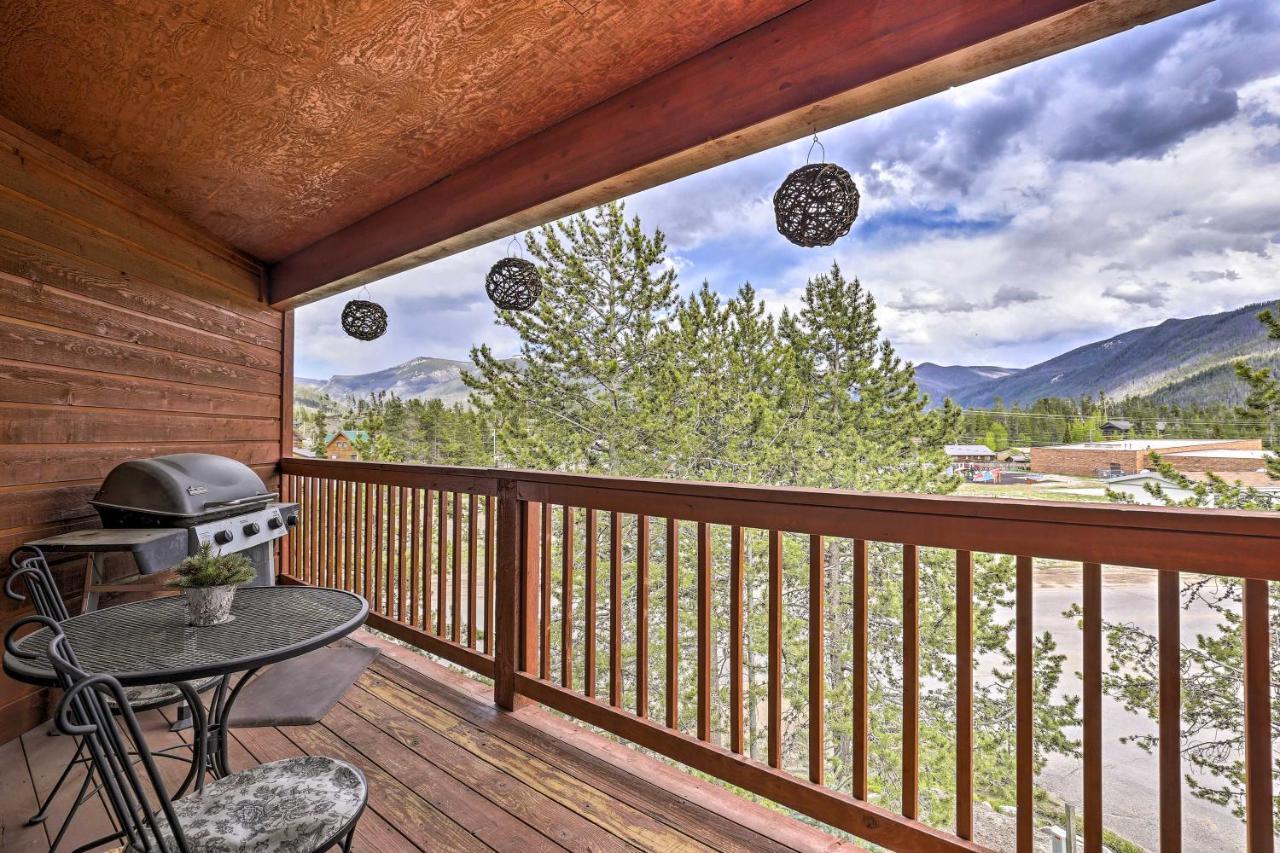 Mountain-View Condo With Deck Walk To Grand Lake Exteriör bild